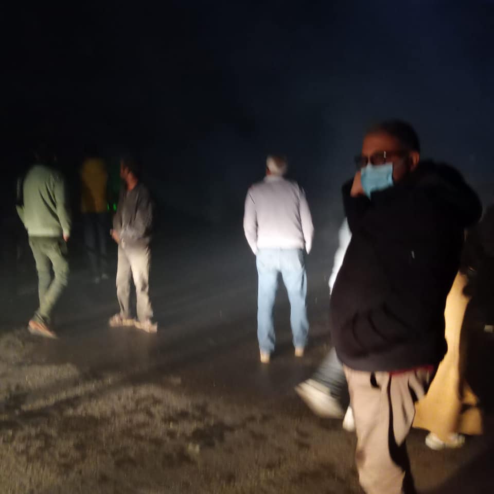 حريق البساتين