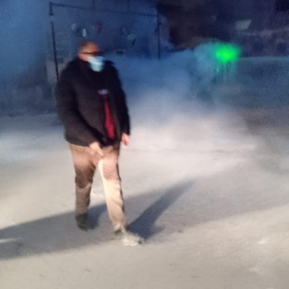 حريق البساتين
