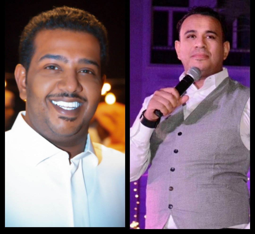 محمود الليثي و الشاعر محمد العتيبي