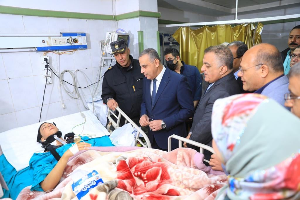 محافظ يوهاج ومدير أمن سوهاج ورئيس جامعة سوهاج