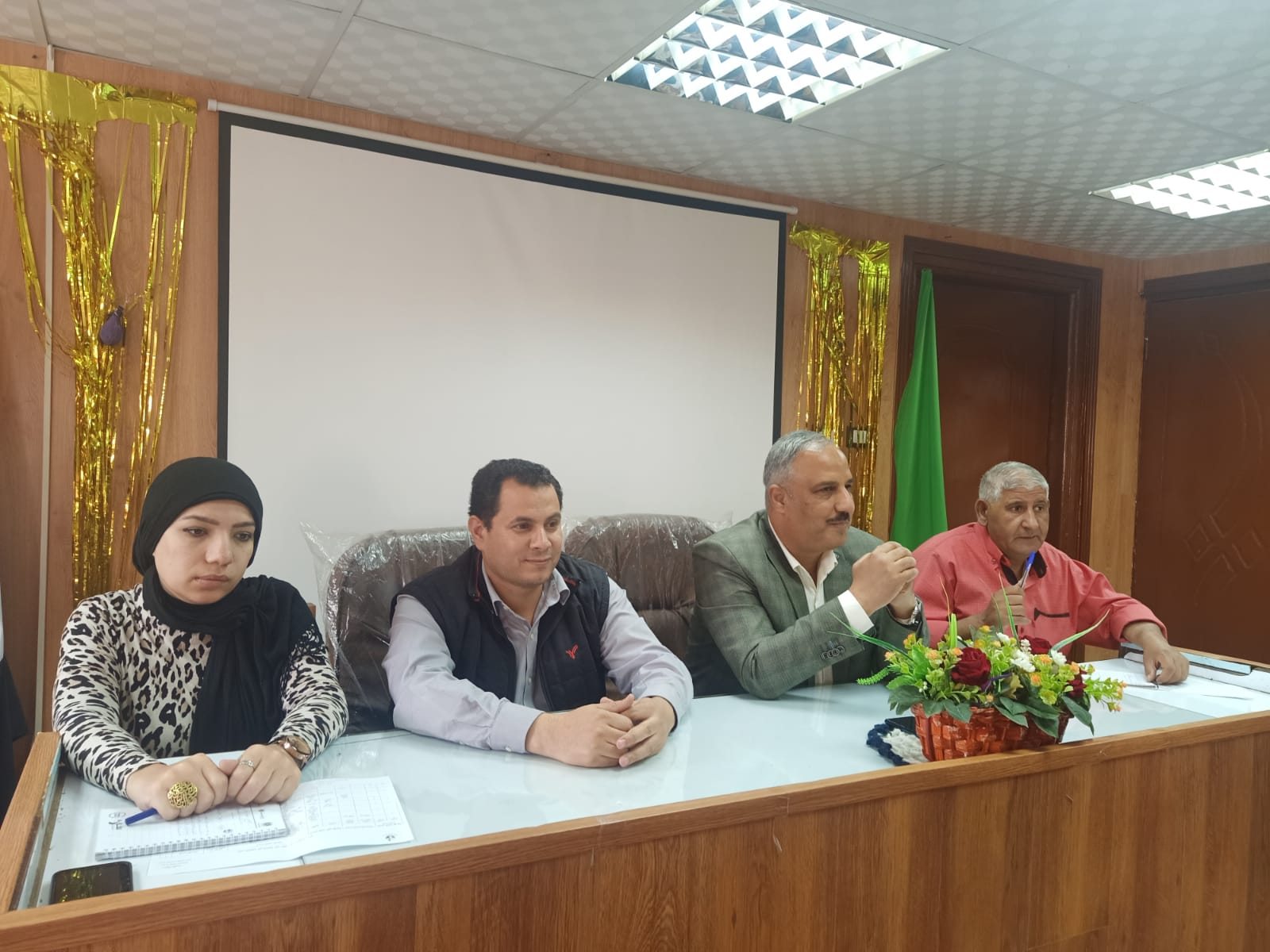 اجتماع وكيل وزارة الشباب والرياضة بشباب القليوبية