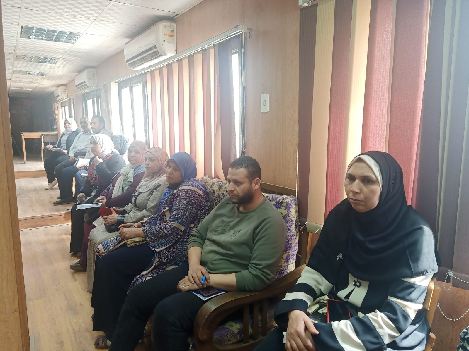 اجتماع وكيل وزارة الشباب والرياضة بالقليوبية