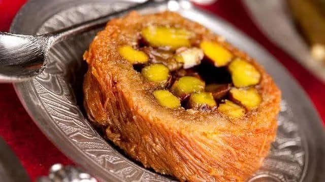 الكنافة المبرومة 4