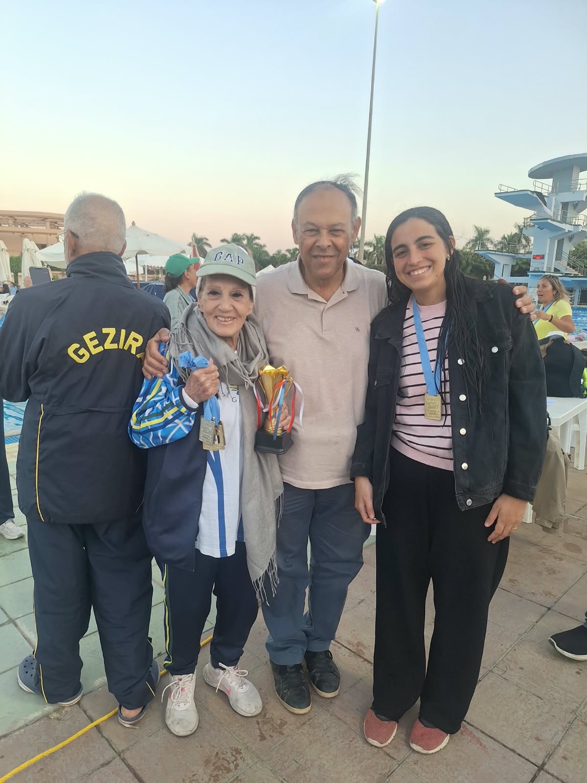 فريق «الجزيرة» سيدات يحصد المركز الثاني في بطولة الجمهورية للسباحة بـ «هليوبوليس الشروق»