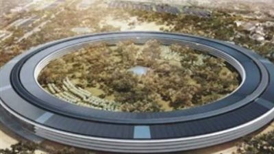 مبنى آبل الجديد على شكل سفينة فضائية