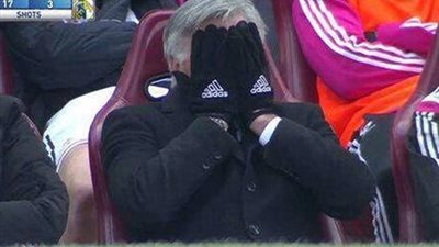 انشيلوتى : لم نقدم مانستحق عليه الفوز واتحمل مسئولية الهزيمة