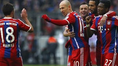 بايرن ميونخ ينصب السيرك لهامبورج ويكتسحه بثمانية أهداف