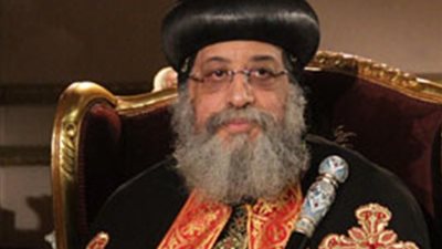 البابا تواضروس يستقبل سفير فلسطين بالقاهرة ومفتي القدس ووفدا من مشايخ ليبيا