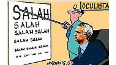 شاهد سخرية صحافة العالم من مورينيو بسبب صلاح