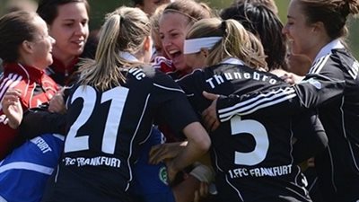 سيدات فرانكفورت يتوجن بدوري الأبطال على حساب سان جيرمان
