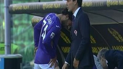 صلاح يخرج مصابا بعد 30 دقيقة من لقاء باليرمو