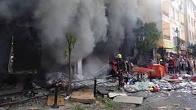 انفجار قنبلتين قرب مقر الحزب الحاكم بإسطنبول