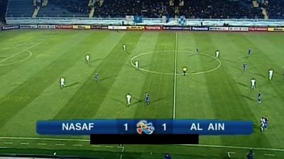 العين يخطف التعادل من ناساف الاوزباكى ببطولة اسيا 