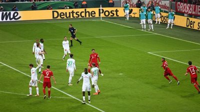 البايرن الى نهائى كأس المانيا بعد الفوز على فيردر بريمن 