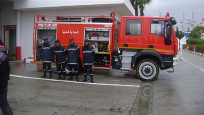 السيطرة علي حريق بمخيات إمتحانات التعليم المفتوح بجامعة بنها 