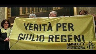 والدة «ريجيني» تشارك في المظاهرات أمام السفارة المصرية بروما