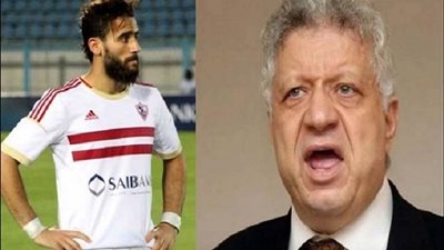 بالفيديو .. باسم مرسي يتحدى مرتضى منصور على «الترابيزة»!