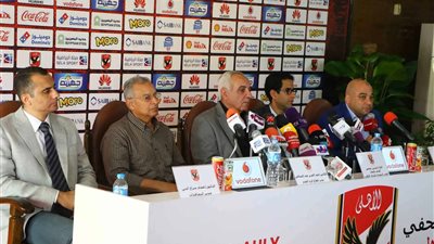 سويلم يشكر إدارة الأهلى فى مؤتمر مباراة روما