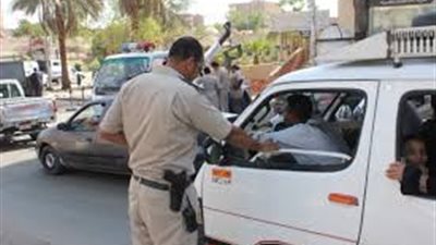 حملة مرورية بالقليوبية لضبط المخالفين 