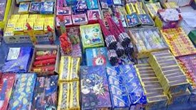 ضبط 240 قطعة ألعاب نارية فى القليوبية 