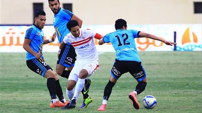 الزمالك يتمسك بالمنافسه علي الدرع بفوز سهل علي الغزل 