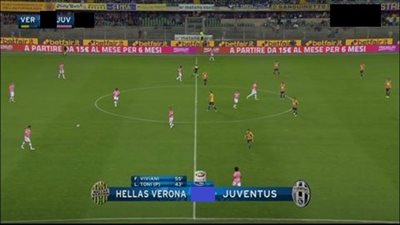  فيرونا (الهابط)  يسقط السيدة العجوز  