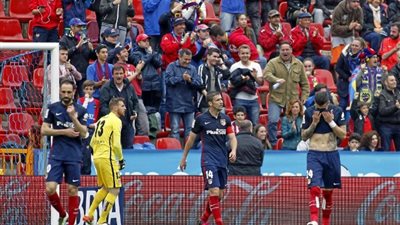 أتلتيكو يسقط أمام ليفانتي (الهابط) بثنائية ويتراجع للمركز الـ3