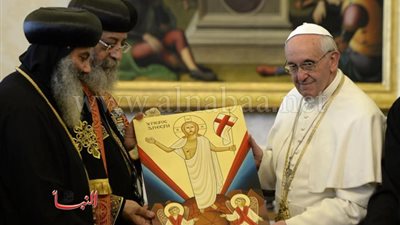 ننشر رسالة بابا الفاتيكان إلى «تواضروس»