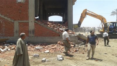 إزالة 43 حالة تعد على الأراضي الزراعية وأملاك الدولة بسوهاج