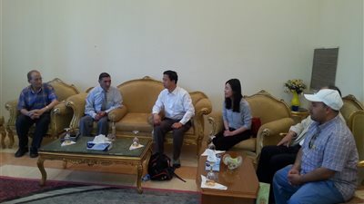 وفد خبراء صيني رفيع المستوى يزور السد العالي