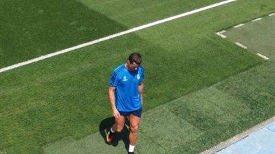 إصابة الفخذ تٌجبر رونالدو على مغادرة مران الملكى