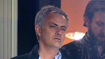 مورينيو  يتابع  مباراة إنجلترا والبرتغال من إستاد ويمبلي