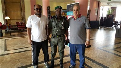 انيمبا يؤمن بعثة الزمالك بقوات اضافية من الامن النيجيري 