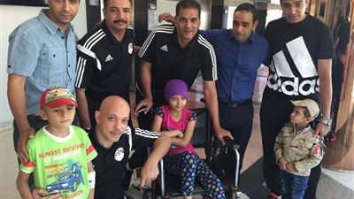 الغندور يصطحب عدد من الحكام لزيارة مستشفي 57 