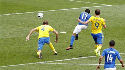 إيطاليا تسقط السويد بضربة القاضية وتتأهل لدور ال16 في اليورو