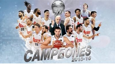 ريال مدريد بطل الدورة لكرة السلة بعد تغلبه على برشلونة 