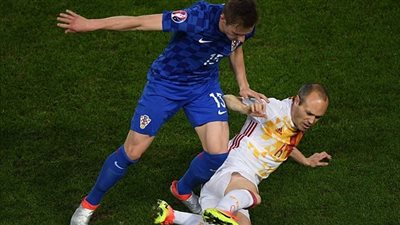 كرواتيا تسقط الماتادور الاسبانى وتتأهلان لدور ال16 في اليورو