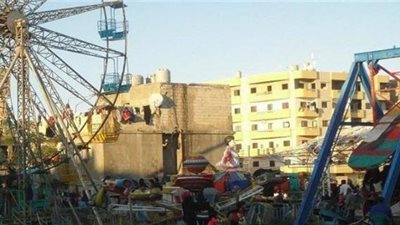 مدينة «ملاهى» تصرف مخلفاتها فى ترعة رى بالغربية