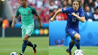 إحصائيات الشوط الأول لمباراة البرتغال وكرواتيا فى يورو 2016