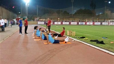 شاهد الاهلى يستعد لاسيك بتدريبات أستشفايية 