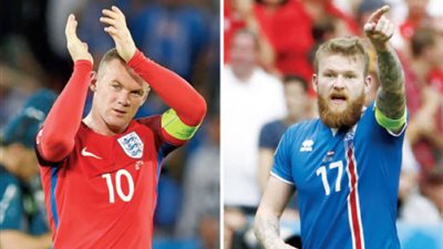 إنجلترا تواجه أيسلندا في مباراة 