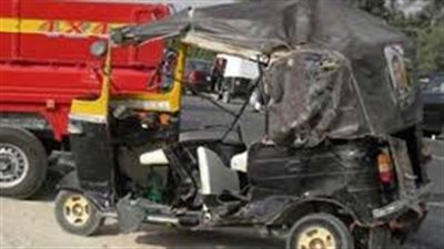 إصابة 8 أشخاص فى حادث مرورى بشبين القناطر 