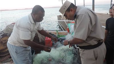 ضبط 23 قضية مخالفات ببحيرة السد العالي بأسوان 