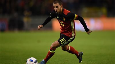 هازارد يقود بلجيكا أمام ويلز في ربع نهائي اليورو