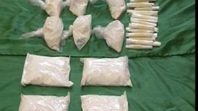 سقوط عاطلين بحوزتهما كمية من الهيروين بالخانكة 