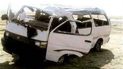 إصابة 19 شخصًا فى حادث انقلاب سيارة بطريق القاهرة- الفيوم 