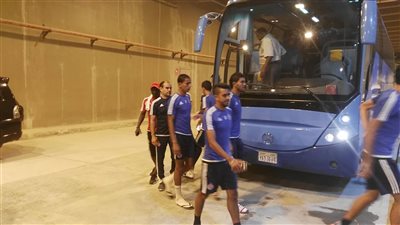 الوداد يصل ملعب برج العرب ويبدأ الاستعداد للأهلي 