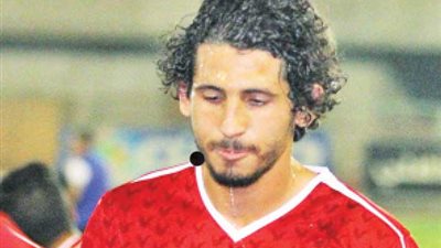 دموع حجازى بعد لقاء الاهلى أمام الوداد 