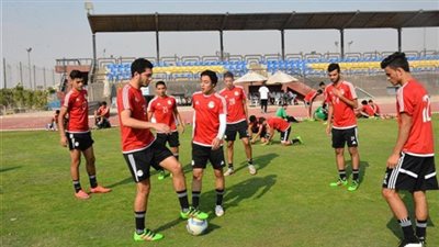  بالصورة..منتخب 97 يختتم إستعداداته فى زهراء مدينة نصر أستعدادالأنجولا 