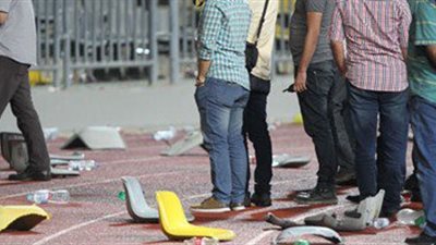 إستاد الجيش يطالب الاهلي بسداد 160 ألف جنيه فاتورة تكسير المدرجات 